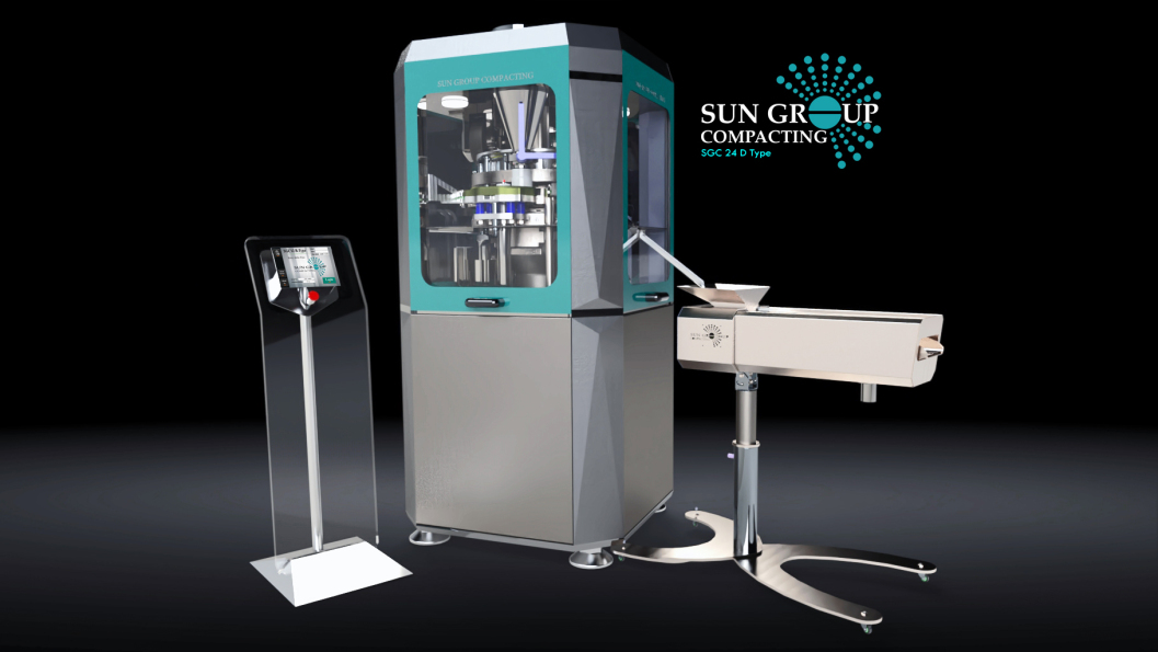 sun group compacting tablet press 24 station دستگاه پرس قرص 24 سنبه خورشید دارو ایرانیان خورشید دارو ایرانیان